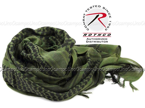 Shemagh Rothco Keffiyed Light Weight Green Olive Drab. Nuevo