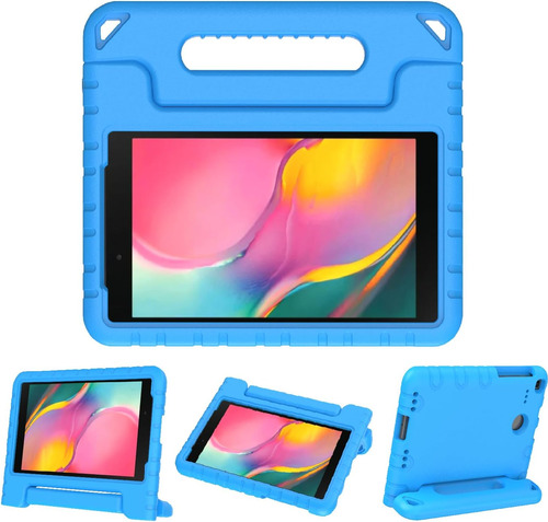 Funda Bmouo Para Niños Para Galaxy Tab A 8.0 T290/t295 Azul