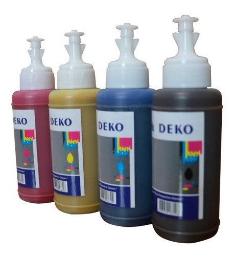 Imagem 5 de 5 de Tinta Para Sublimação Sublimatica 4 Cor 100ml Cada = 400ml