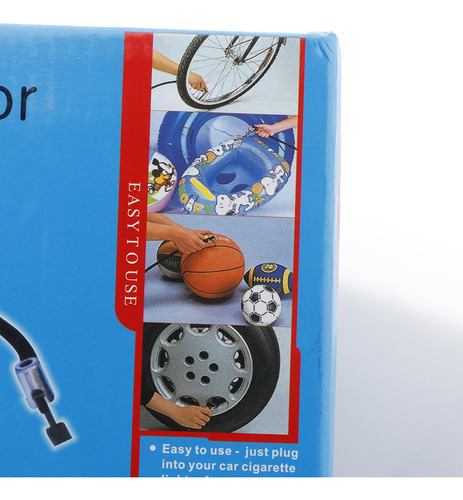 Bomba De Neumático Portátil Residuradero Flexible