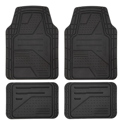 Piso Alfombra Sparco Corsa Auto Camioneta Original Spf512bk