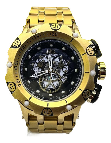Relógio Invicta Skeleton Híbrido Elegância Em Todo Homem