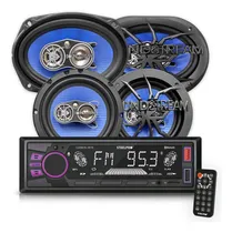 Comprar Kit Autoestereo + Dos Bocinas Vn6530 + Dos Bocinas Vn6940