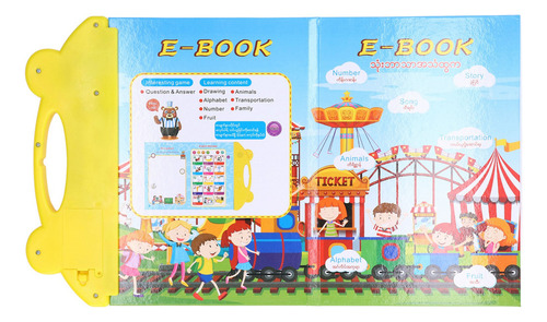 Libro De Sonido Electrónico Interactivo (chino, Inglés, Birm