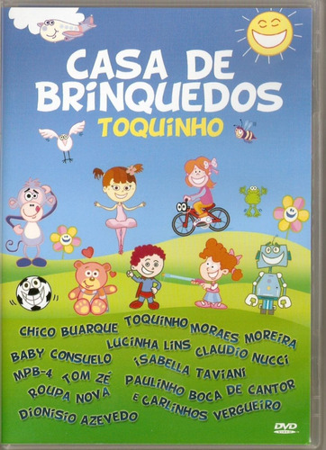 Dvd Casa De Brinquedos - Toquinho