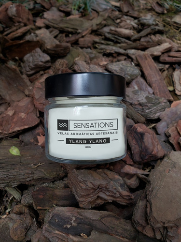 Imagem 3 de 7 de Ylang Ylang - Vela Aromática Perfumada Decorativo 140g