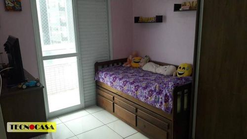 Imagem 6 de 30 de Excelente Apartamento Com 03 Dormitórios Para Venda Com 150 M² No Bairro Vila Tupi Em Praia Grande/sp - Ap6498