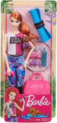 Muñeca Barbie Con Ropa Deportiva Y Accesorios Original