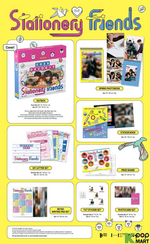 Txt Tomorrow X Together Deco Kit 2025 Sellado Estándar