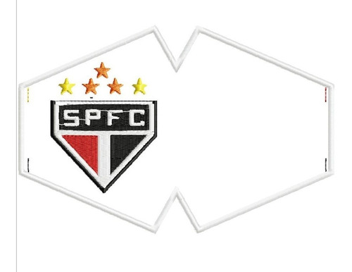Matriz Bordado Máscaras De Proteção Times De Futebol