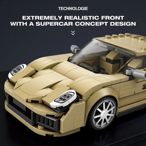 A Blocos De Construção De Cupê De Luxo, Modelo De Carro De