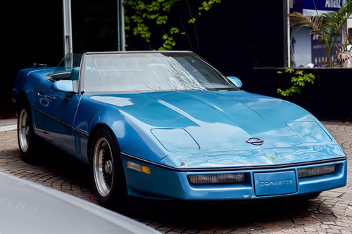 Imagen 4 de 13 de Chevrolet Corvette 1990 Celeste Oportunidad Unico