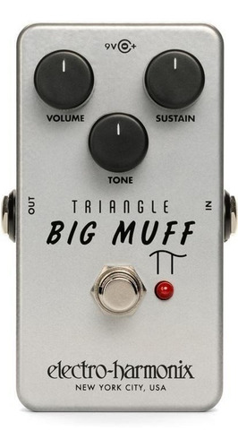 Pedal Triangle Big Muff Pi Distortion/sustainer Ehx C/  Nf-e