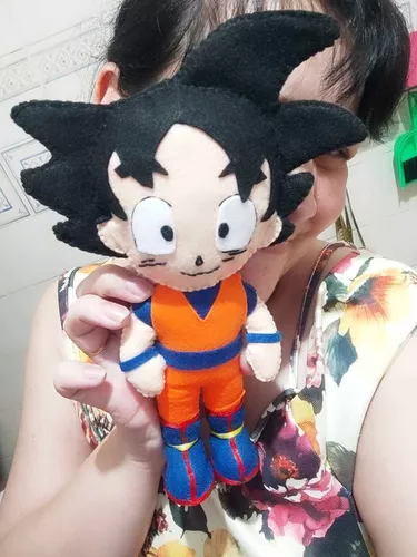 Boneco em Feltro - Goku (dragon Ball)