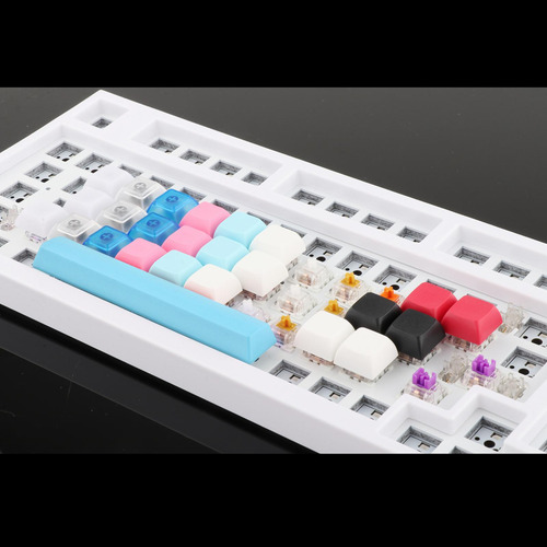 6,25u Pbt Barra De Espaço Keycaps Coloridos Para Azul