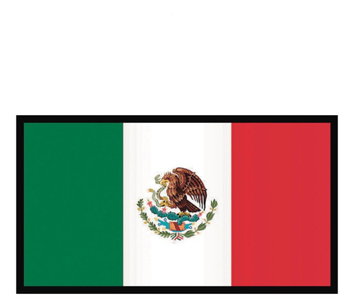 Imán Para Autos De La Bandera De Mexico