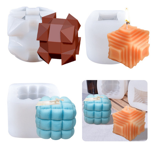 Molde Esférico Antiadherente De Silicona Para Velas Diy Irre