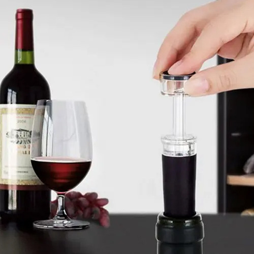 Vertedor De Vino Boquilla Aireador Y Tapon De Vino Al Vacio