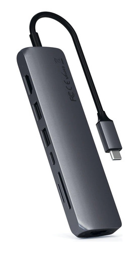 Satechi Hub Usb-c Multipuerto St-ucsma3m Hdmi Ethernet 