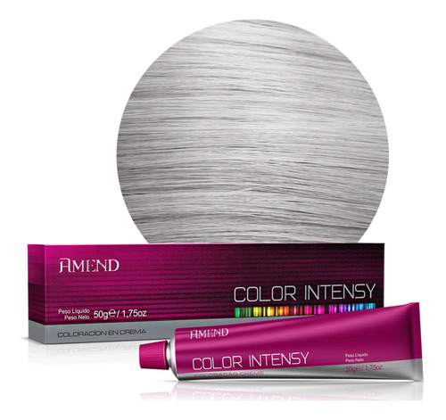 Coloração 12.11 Louro Platinado Color Intensy 50g Amend