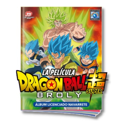 Álbum Dragon Ball Super La Película Broly + Set Completo