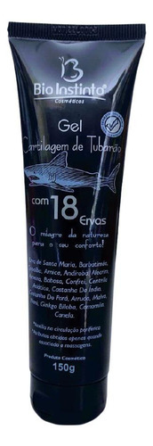  Gel Cartilagem De Tubarão Com 18 Ervas 150g