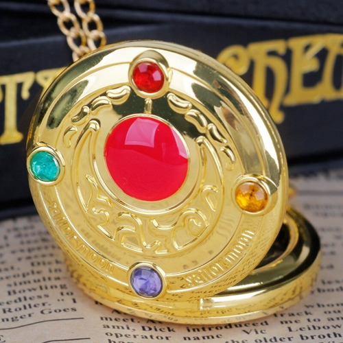 Imagen 6 de 6 de Reloj Collar Análogo Sailor Moon