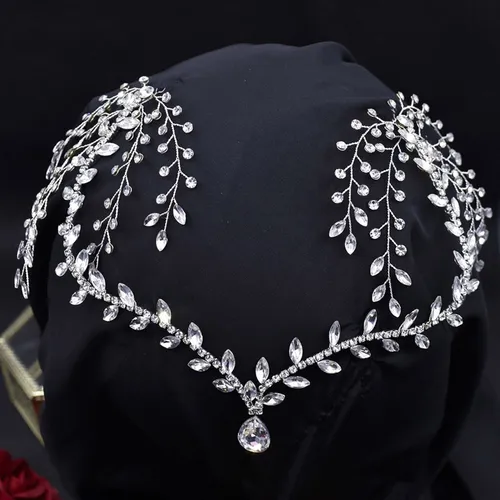 Diadema Para La Frente Para Mujer Con Forma De Gota De Agua,