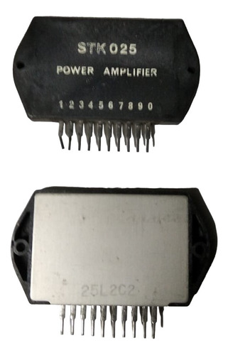 Stk025 Circuito Integrado Amplificador Audio Potenc Ecg1090