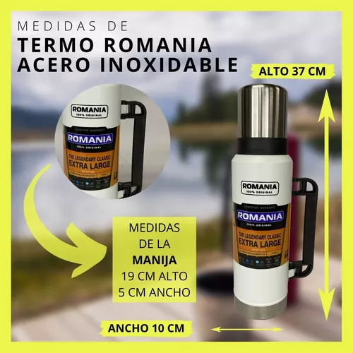 Termo Para Mate 1200ml Acero Inoxidable Pico Cebador Full