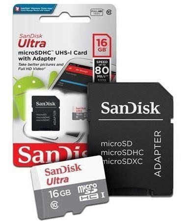 Kit 10 Cartão De Memória Sandisk 16gb Atacadk Frete Gratis