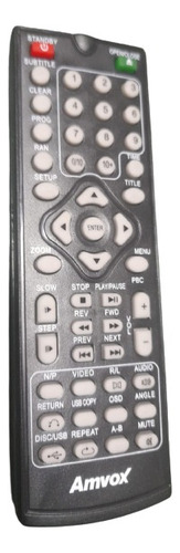 Controle Remoto Dvd Amvox Sky-7017 Original