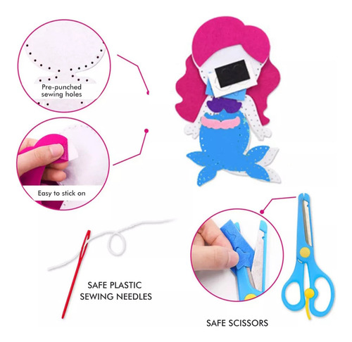 Kit De Creación Infantil Montessori De Juguetes Mágicos Yl