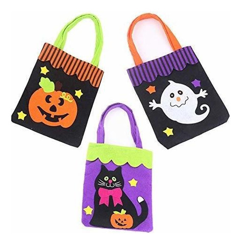 Bolsas De Dulces De Halloween Bolsas De Golosinas De Hallow