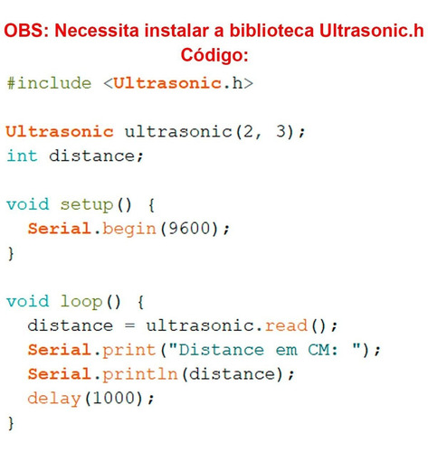 Imagem 5 de 8 de 2x Sensor Ultrassônico Hc-sr04 De Distância Para Arduino Nfe