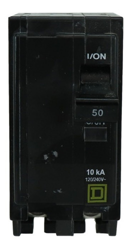 Interruptor Termomagnético Squared Qo250 2polos 50a 01700730