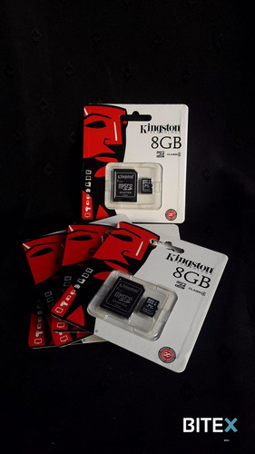 Tjt De Memoria Kingston 8gb Clase 10