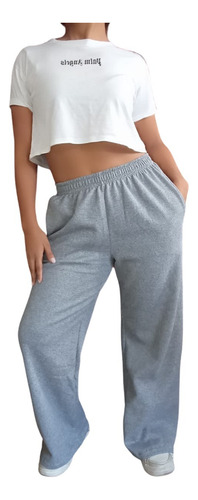 Joggins Frizado Estilo Palazo