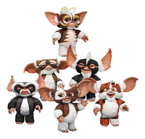 Boneco Gremlins Gizmo Mohawk George Lenny Daffy Punk Neca