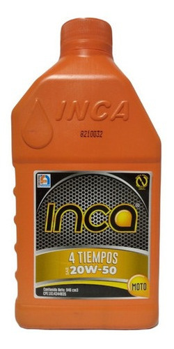 Aceite Moto 4t Inca Sellado