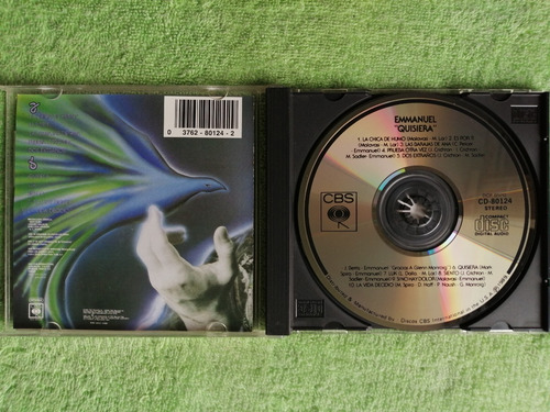 Eam Cd Emmanuel Quisera 1989 Su Decimo Album De Estudio Cbs