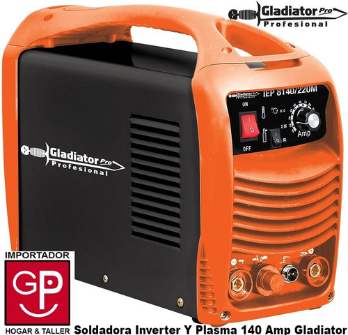 Maquina De Soldar Inverter Plasma 140 Amp Gladiator Iep8140