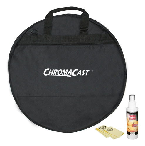 Chromacast Cc-cymclean-kit Bolsa De Platillos Limpiador Y