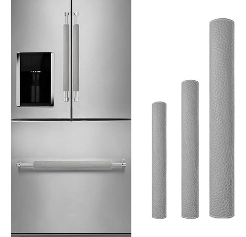 Cubiertas Para Manijas De Refrigerador, Cubiertas Para Gris