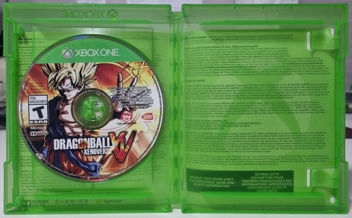 Dragon Ball Xenoverse Xbox One Mídia Fisica Usado (Usado)