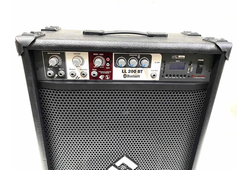 Caixa Amplificada Multiuso Ll200bt Bluetooth Usb Fm Lacrado