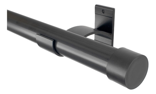 Kit Varão Simples Para Cortina 28mm 3,60m 100% Alumínio