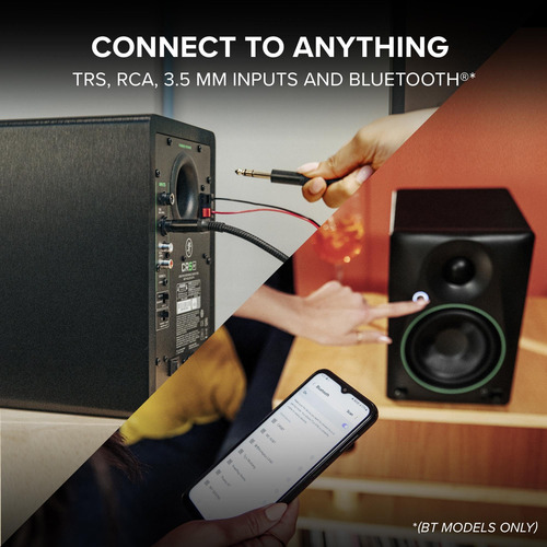 Monitores De Estudio Mackie Cr4.5bt Con Bluetooth De 4,5 Pul