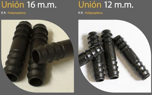 Uniones Rectas Para Manguera 16 M.m.