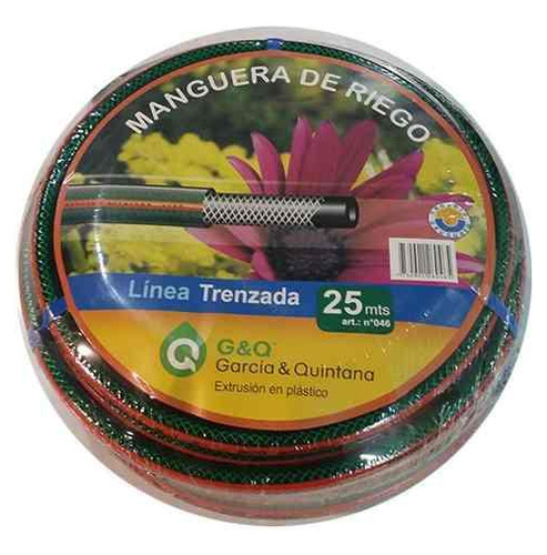 Manguera De Riego Con Malla 1/2'' 25mts